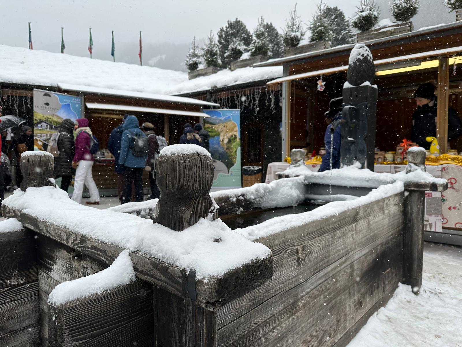 Fontana Champoluc neve