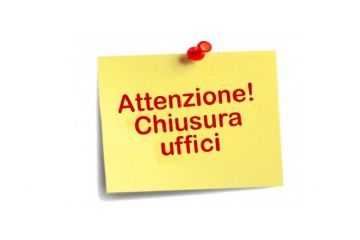 Chiusura ufficio tributi